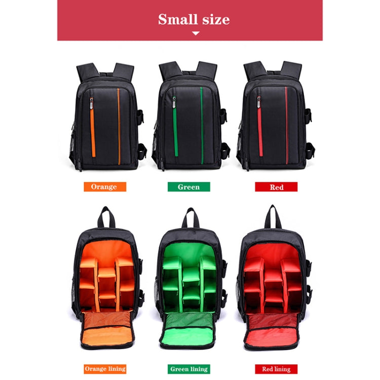 Outdoor Camera Backpack Waterproof Photography Camera Shoulders Bag, Size:45x32x18cm(Orange) - Backpack by buy2fix | Online Shopping UK | buy2fix