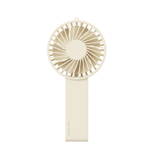 Ventilateur électrique portatif à cou suspendu WT-F58 (couleur crème)