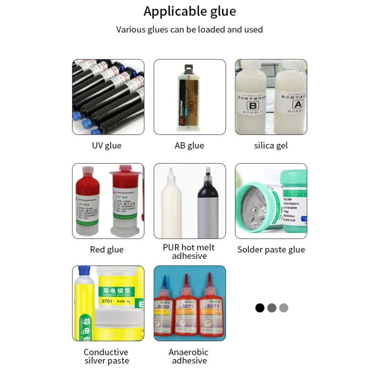 TBK 983B Multifunction Automatic Dispensing Machine for UV Glue(EU Plug) - Repair & Spare Parts by TBK | Online Shopping UK | buy2fix