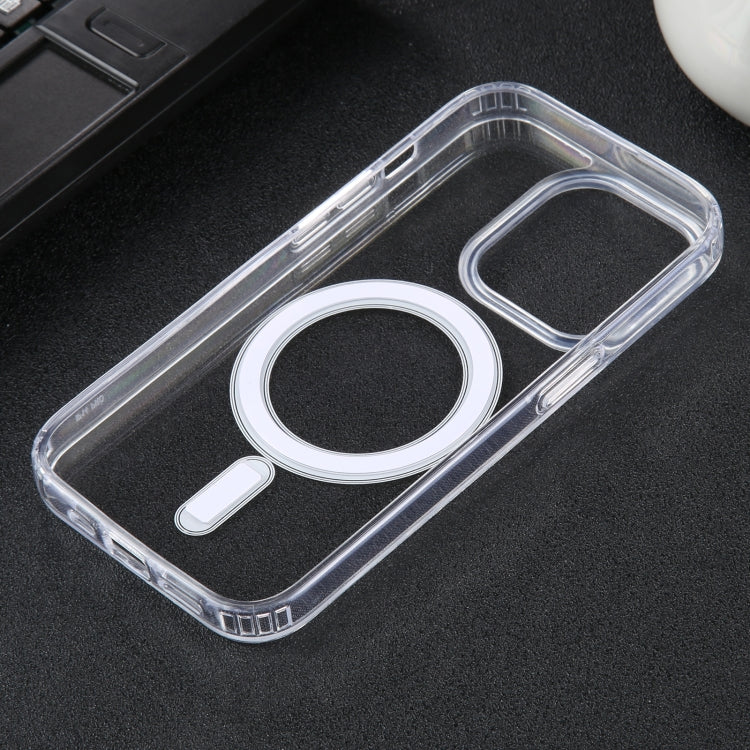 For iPhone 14 GEBEI MagSafe Magnetic Transparent Phone Case - iPhone 14 Cases by GEBEI | Online Shopping UK | buy2fix