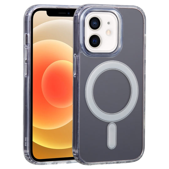 For iPhone 12 GEBEI MagSafe Magnetic Transparent Phone Case
