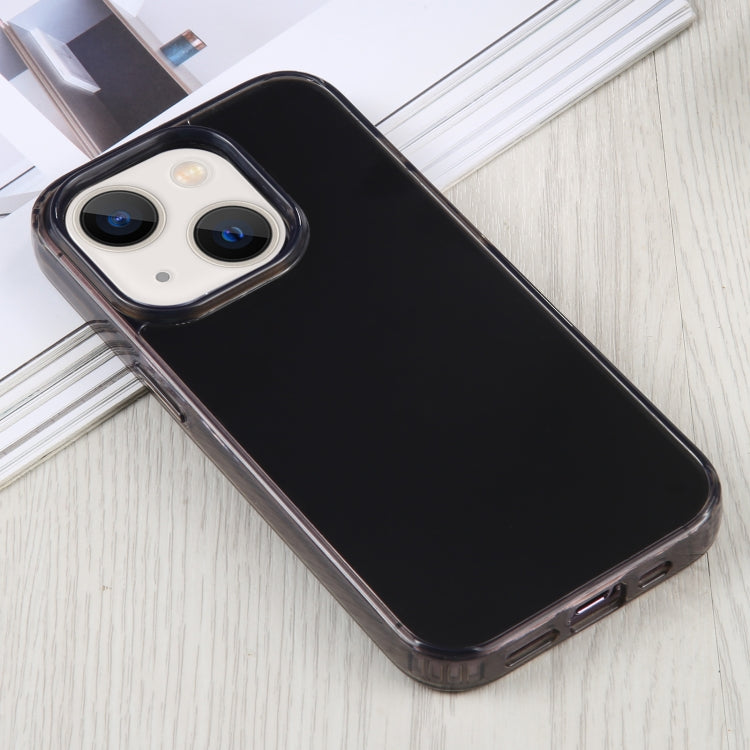 For iPhone 13 GEBEI Acrylic Phone Case(Transparent Black) - iPhone 13 Cases by GEBEI | Online Shopping UK | buy2fix
