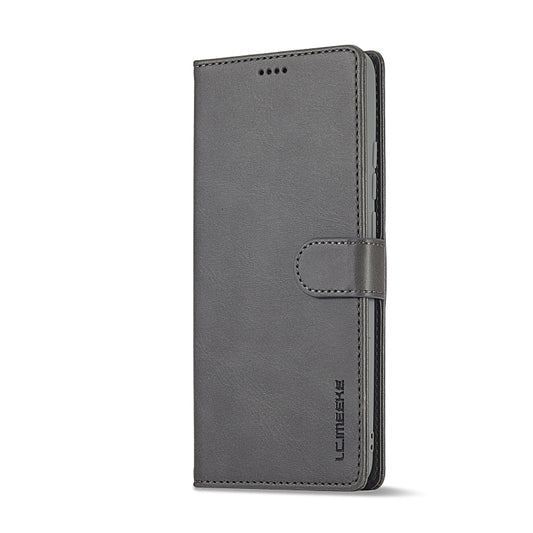 For Xiaomi Redmi Note 12 Pro+ LC.IMEEKE Calf Texture Horizontal Flip Leather Case(Grey) by LC.IMEEKE