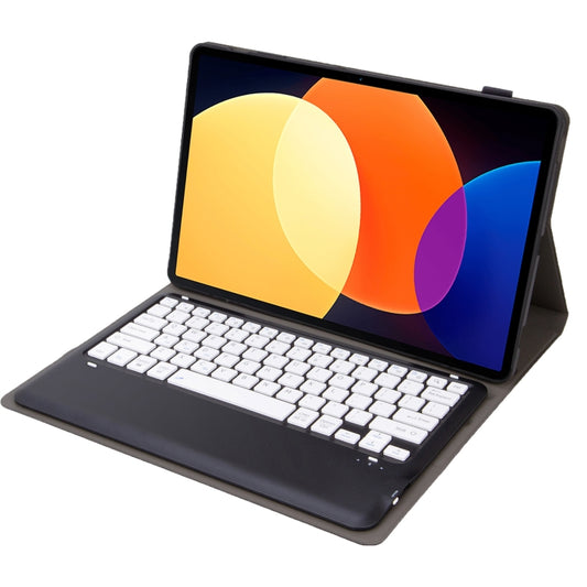 For Honor Pad V8 Pro AHV8 Ultrathin Detachable Bluetooth Keyboard Leather Tablet Case(Black + White) by buy2fix