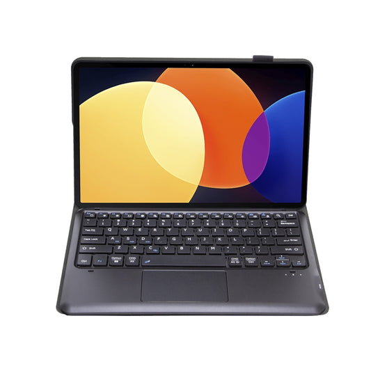 For Honor Pad V8 Pro AHN8-A Ultrathin Detachable Bluetooth Keyboard Leather Tablet Case with Touchpad(Black) by buy2fix