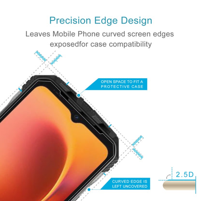 For Doogee V Max 50pcs 0.26mm 9H 2.5D Tempered Glass Film - For Doogee by buy2fix | Online Shopping UK | buy2fix