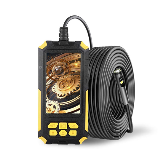 P50 8mm 4.5 inch Three Camera Endoscope with Screen, Length:10m Hard Line by buy2fix