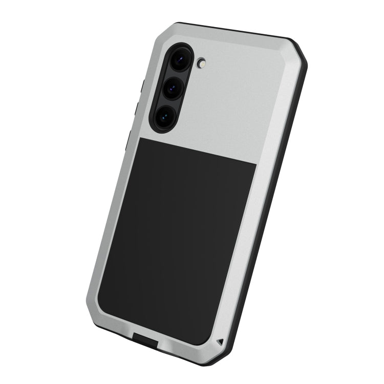 For Samsung Galaxy S23+ 5G RedPepper 360 Full Body Rugged Metal Life Waterproof Phone Case(Silver) - Galaxy S23+ 5G Cases by RedPepper | Online Shopping UK | buy2fix