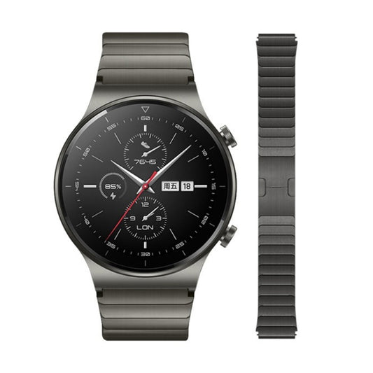 For Huawei Watch 3 / GT 3 Pro / GT 2 Universal Quick Release Stainless Steel Metal Watch Band(Grey) by buy2fix