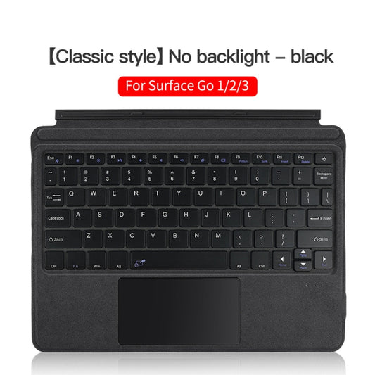 For Microsoft Surface Go / 2 / 3 / 4 Magnetic Bluetooth Keyboard Leather Case by buy2fix