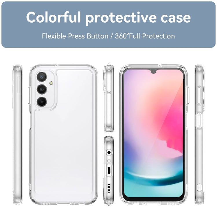 For Samsung Galaxy A24 4G Candy Series TPU Phone Case(Transparent) - Galaxy Phone Cases by buy2fix | Online Shopping UK | buy2fix