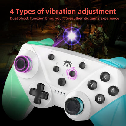 788 Bluetooth 5.0 Wireless Game Controller for Nintendo Switch(Green Blue) - Gamepads by buy2fix | Online Shopping UK | buy2fix