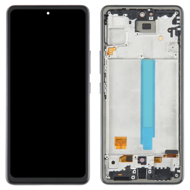 OLED LCD Screen for Samsung Galaxy A53 5G SM-A536 Digitizer Full Assembly with Frame(Black) - Repair & Spare Parts by buy2fix | Online Shopping UK | buy2fix