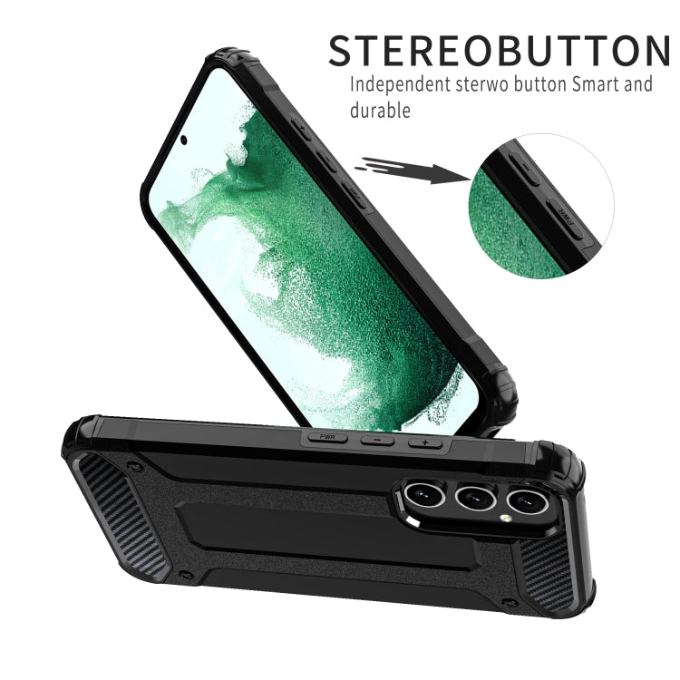 For Samsung Galaxy A54 5G Magic Armor TPU Hard PC Phone Case(Red) by buy2fix