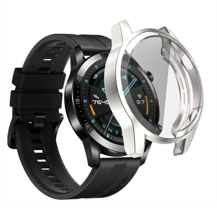 For Huawei Watch GT2 46mm TPU All Inclusive Watch Case(Silver) - Smart Wear by Huawei | Online Shopping UK | buy2fix