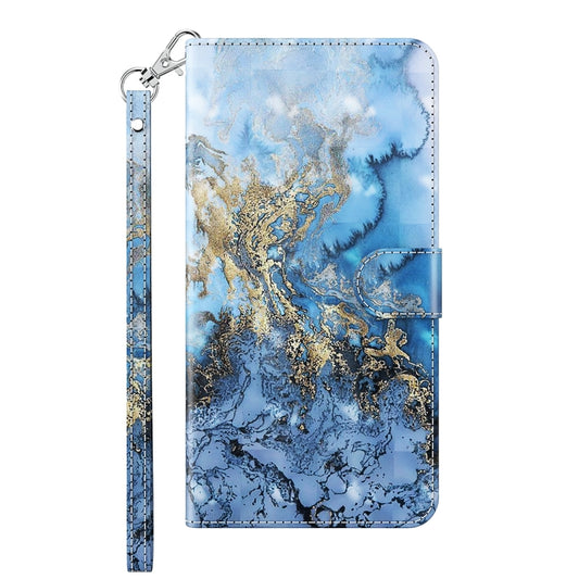 For Motorola Moto E13 3D Painting Pattern Leather Phone Case(Milky Way) by buy2fix