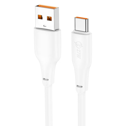 hoco X93 27W USB to USB-C/Type-C Data Cable, Length:1m(White) -  by hoco | Online Shopping UK | buy2fix