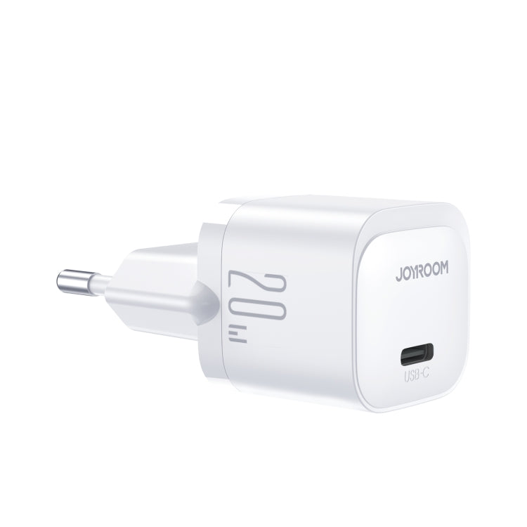 JOYROOM JR-TCF02 PD Type-C 20W Mini Charger, Plug:EU Plug(White) - USB Charger by JOYROOM | Online Shopping UK | buy2fix