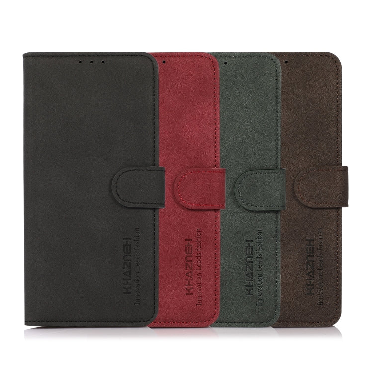 For Xiaomi 13 Lite / Civi 2 KHAZNEH Matte Texture Leather Phone Case(Black) - 13 Lite Cases by buy2fix | Online Shopping UK | buy2fix