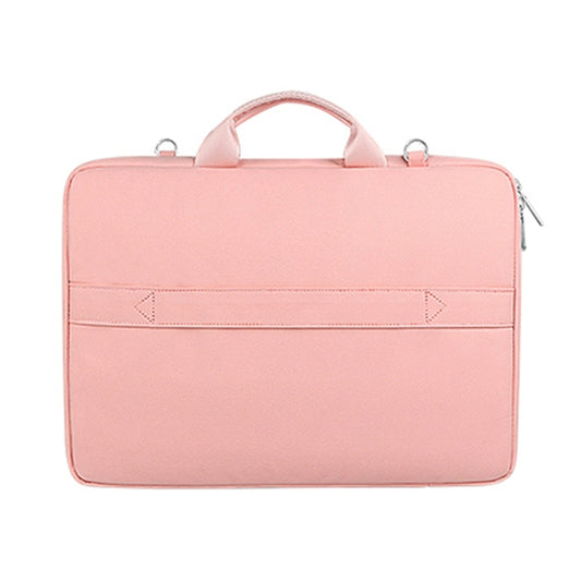 ST11 Polyester Thickened Laptop Bag, Size:15.6 inch(Pink) by buy2fix