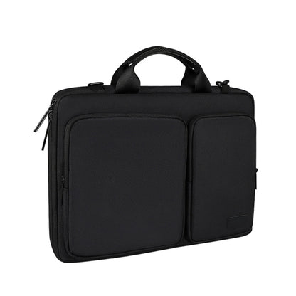 ST11 Polyester Thickened Laptop Bag, Size:15.6 inch(Black) - 15.6 - 17 inch by buy2fix | Online Shopping UK | buy2fix