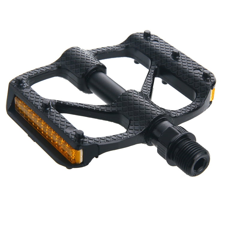 B610 1 Pair Mountain Bicycle Carbon Fiber Palin Bearing Pedals(Black) by buy2fix