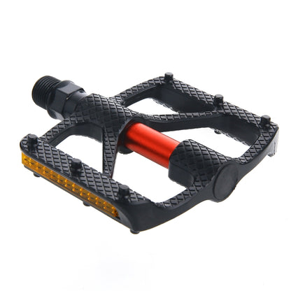 B610 1 Pair Mountain Bicycle Carbon Fiber Palin Bearing Pedals(Red) -  by buy2fix | Online Shopping UK | buy2fix