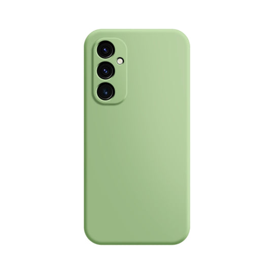 Pour Samsung Galaxy A14 5G Coque de téléphone en silicone liquide imitation (vert matcha)