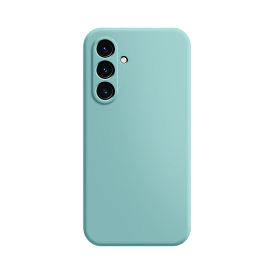 Pour Samsung Galaxy A54 5G Étui de téléphone en silicone liquide imitation (bleu ciel)