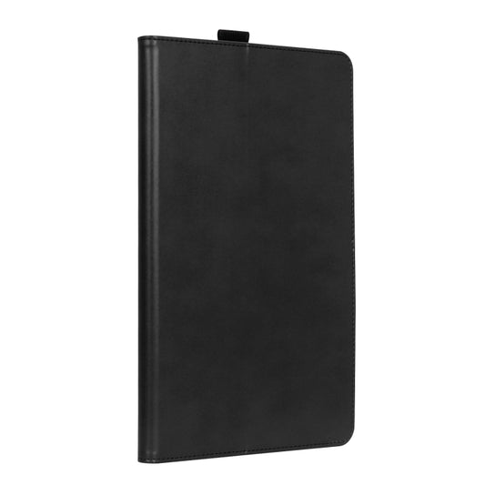 For Lenovo Tab P11 Pro Gen2 11.2 2022 TB132/138 Embossed Front Stand Leather Smart Tablet Case(Black) by buy2fix