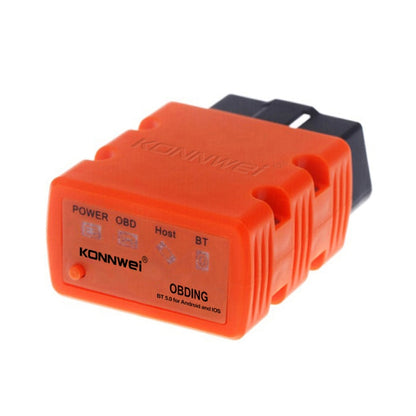 KONNWEI KW902 Bluetooth 5.0 OBD2 Car Fault Diagnostic Scan Tools Support IOS / Android(Orange) - In Car by KONNWEI | Online Shopping UK | buy2fix