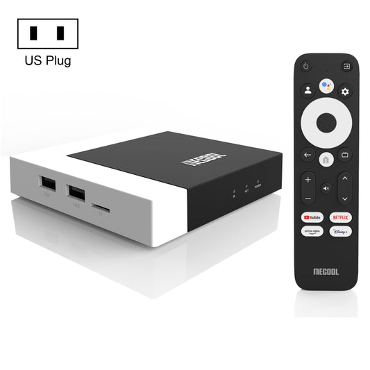 MECOOL KM7 Plus Android 10.0 Smart TV Set Top Box, Amlogic S905Y4 Quad Core, 2GB+16GB, Plug Type:US Plug - Consumer Electronics by MECOOL | Online Shopping UK | buy2fix