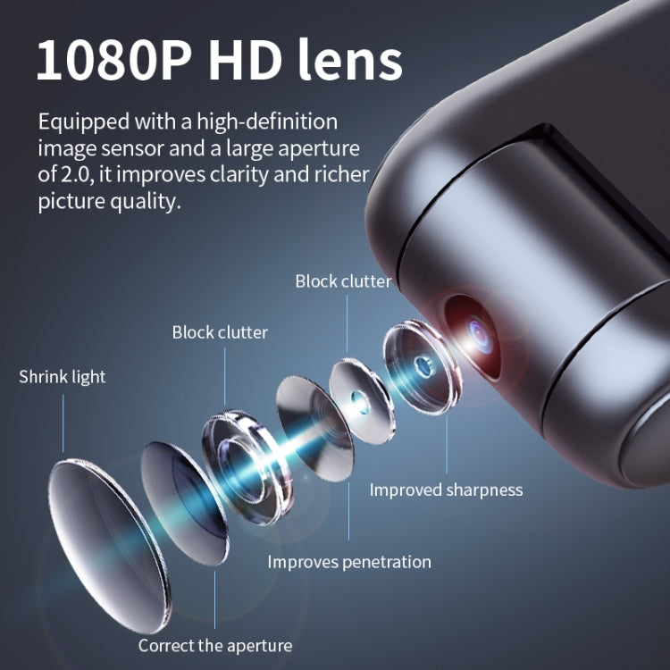 JNN V13 1080P Multifunctional Infrared Night Vision Recorder, Capacity:4GB(Black) - Security by JNN | Online Shopping UK | buy2fix