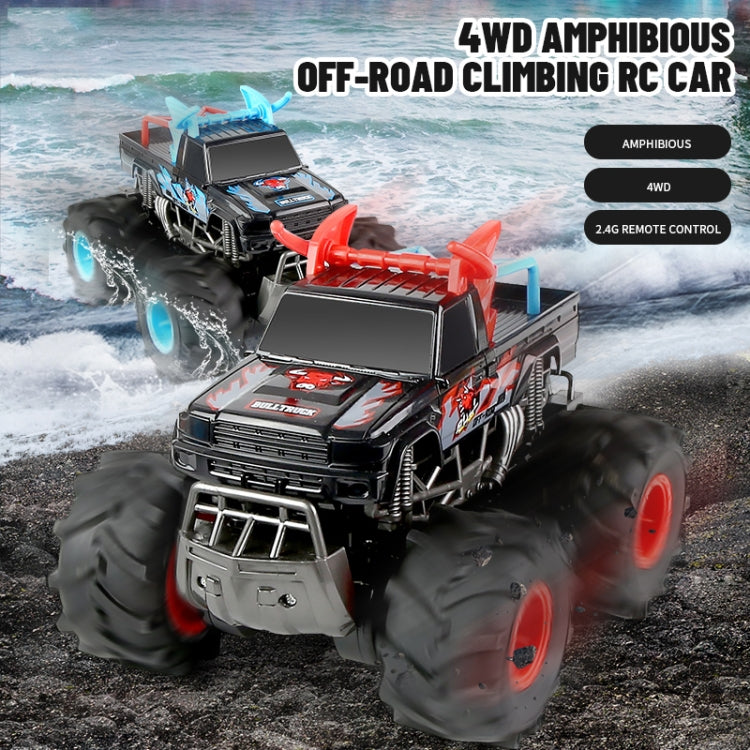 JJR/C Q135 Amphibious 2.4G Remote Control Off-road Vehicle(Blue) - RC Cars by JJR/C | Online Shopping UK | buy2fix