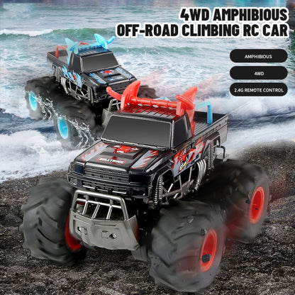 JJR/C Q135 Amphibious 2.4G Remote Control Off-road Vehicle(Blue) - RC Cars by JJR/C | Online Shopping UK | buy2fix