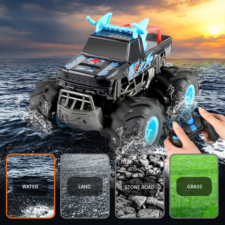 JJR/C Q135 Amphibious 2.4G Remote Control Off-road Vehicle(Blue) - RC Cars by JJR/C | Online Shopping UK | buy2fix