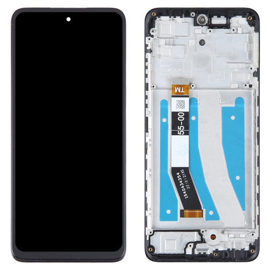 OEM LCD Screen For Motorola Moto G32 Digitizer Full Assembly With Frame by buy2fix