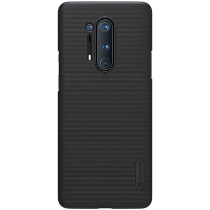 For OnePlus 8 Pro NILLKIN Frosted Concave-convex Texture PC Protective Case(Black) - OnePlus Cases by NILLKIN | Online Shopping UK | buy2fix