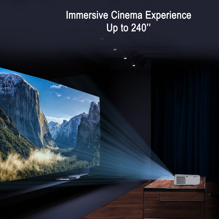 MECOOL KP1 1920x1080P 700ANSI Lumens Portable Mini LCD Smart Projector(EU Plug) by MECOOL