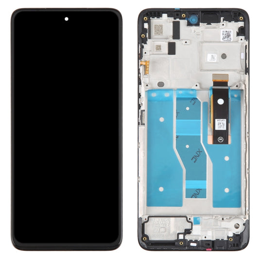 Original LCD Screen For Motorola Moto G82 Digitizer Full Assembly With Frame by buy2fix