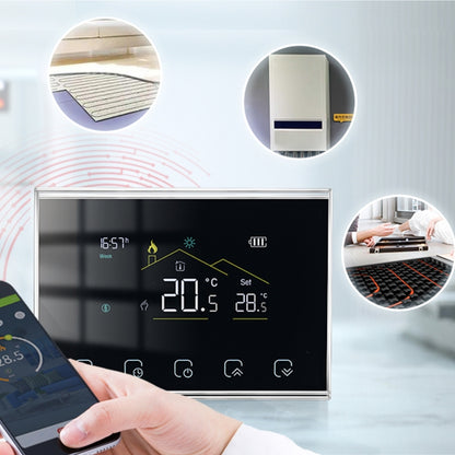 BHT-8000RF-VA-GB Wireless Smart LED Screen Thermostat Without WiFi, Specification:Electric Heating - Consumer Electronics by buy2fix | Online Shopping UK | buy2fix