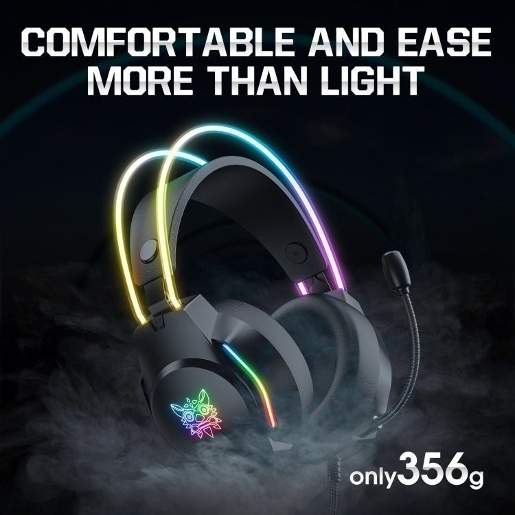 X26 USB+3.5mm RGB Wired Gaming Headset(Black) -  by buy2fix | Online Shopping UK | buy2fix