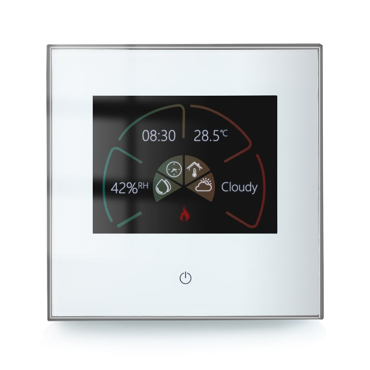 BHT-2002GCLM 220V Smart Home Heating Thermostat Boiler Heating WiFi Thermostat(White) - Consumer Electronics by buy2fix | Online Shopping UK | buy2fix