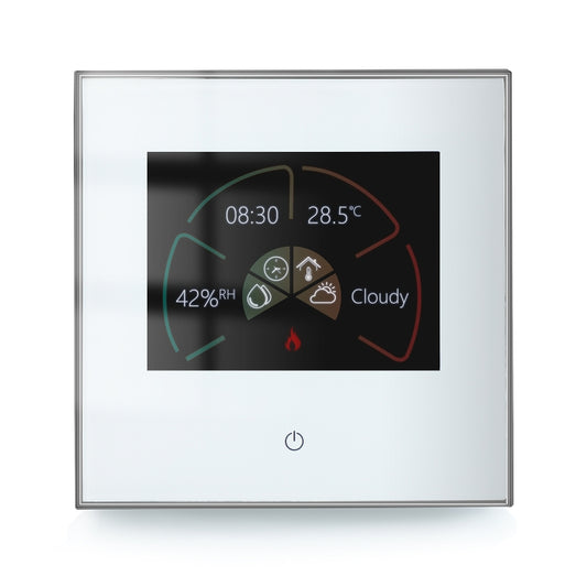 BHT-2002GCLM 220V Smart Home Heating Thermostat Boiler Heating WiFi Thermostat(White) - Consumer Electronics by buy2fix | Online Shopping UK | buy2fix