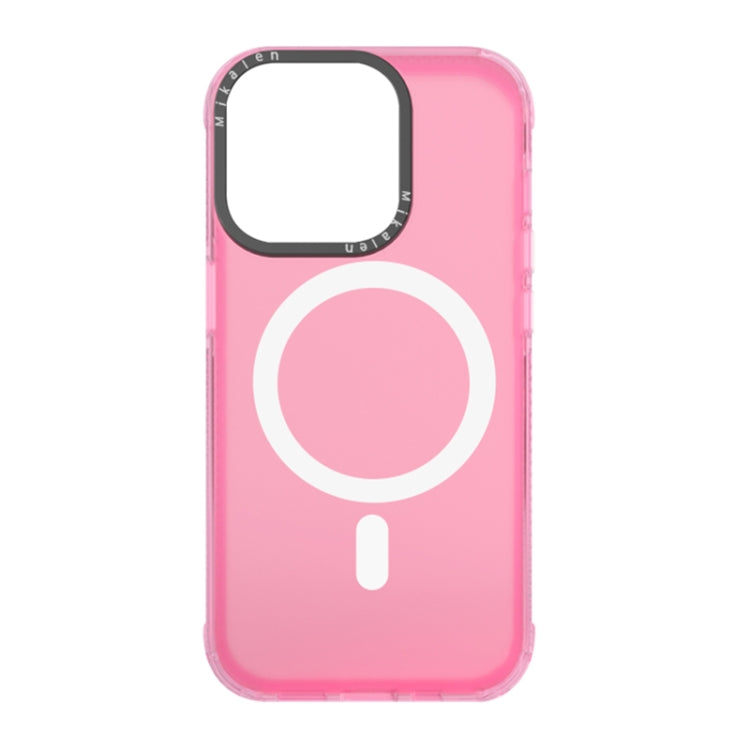 For iPhone 14 Pro Max Acrylic + TPU MagSafe Protective Phone Case(Pink) - iPhone 14 Pro Max Cases by buy2fix | Online Shopping UK | buy2fix
