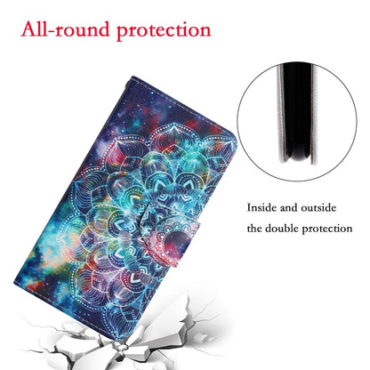 For Xiaomi Redmi 12C Colored Drawing Pattern Flip Leather Phone Case(Star Mandala) - Xiaomi Cases by buy2fix | Online Shopping UK | buy2fix