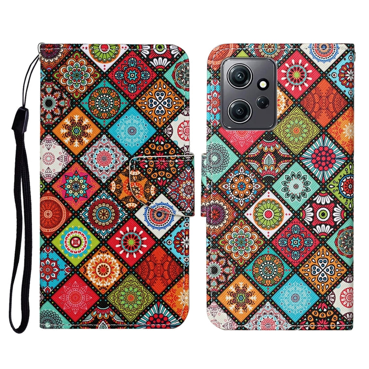 For Xiaomi Redmi Note 12 4G Global Colored Drawing Pattern Flip Leather Phone Case(Ethnic Style) - Note 12 Cases by buy2fix | Online Shopping UK | buy2fix