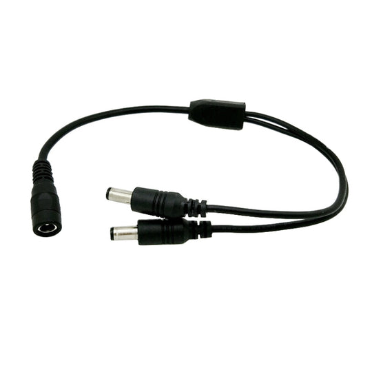 0.37m 2 in 1 DC Female to DC Male Power Connection Extension Cable