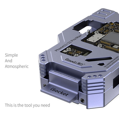 Qianli iSocket Motherboard Layered Test Fixture For iPhone 11 Series - Repair & Spare Parts by QIANLI | Online Shopping UK | buy2fix