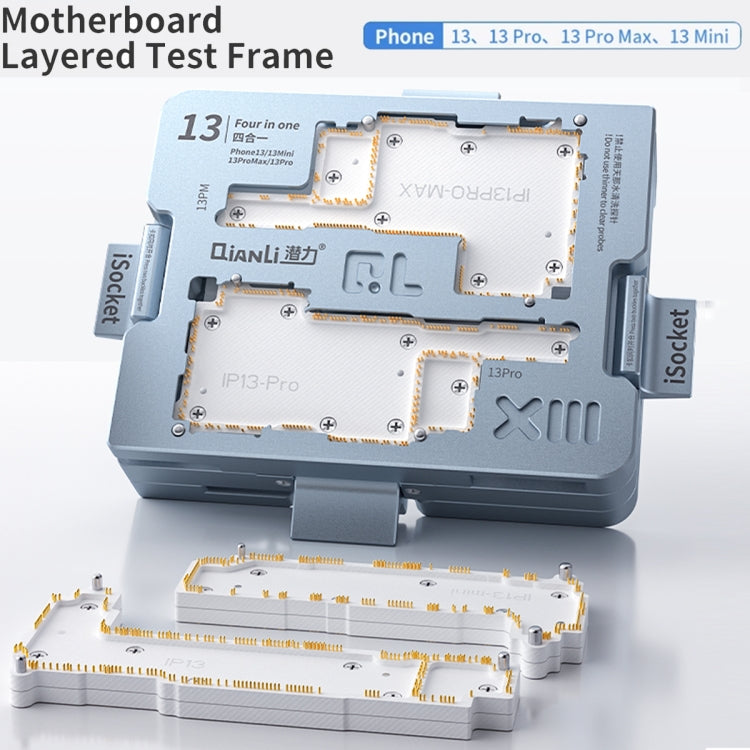 Qianli iSocket Motherboard Layered Test Fixture For iPhone 13 Series - Repair & Spare Parts by QIANLI | Online Shopping UK | buy2fix